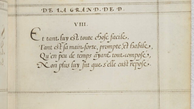 De la grandeur de Dieu, et de la cognoissance qu’on peut avoir de lui par ses oeuvres 