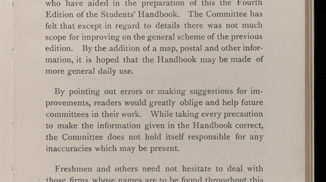 Introduction to the 1899 Handbook by Richard Savage