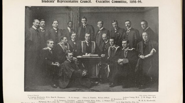 Students’ Representative Council Executive Committee, 1898 - 99