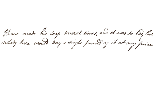 Sir John Dalrymple letter excerpt I