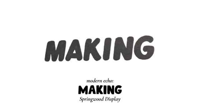 Picture Post 1939 font and 2022 equivalent: Making